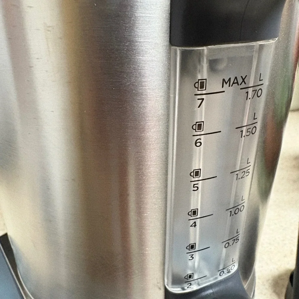 Ninja Precision Temperature Electric Kettle KT200 Silver Stainless Steel